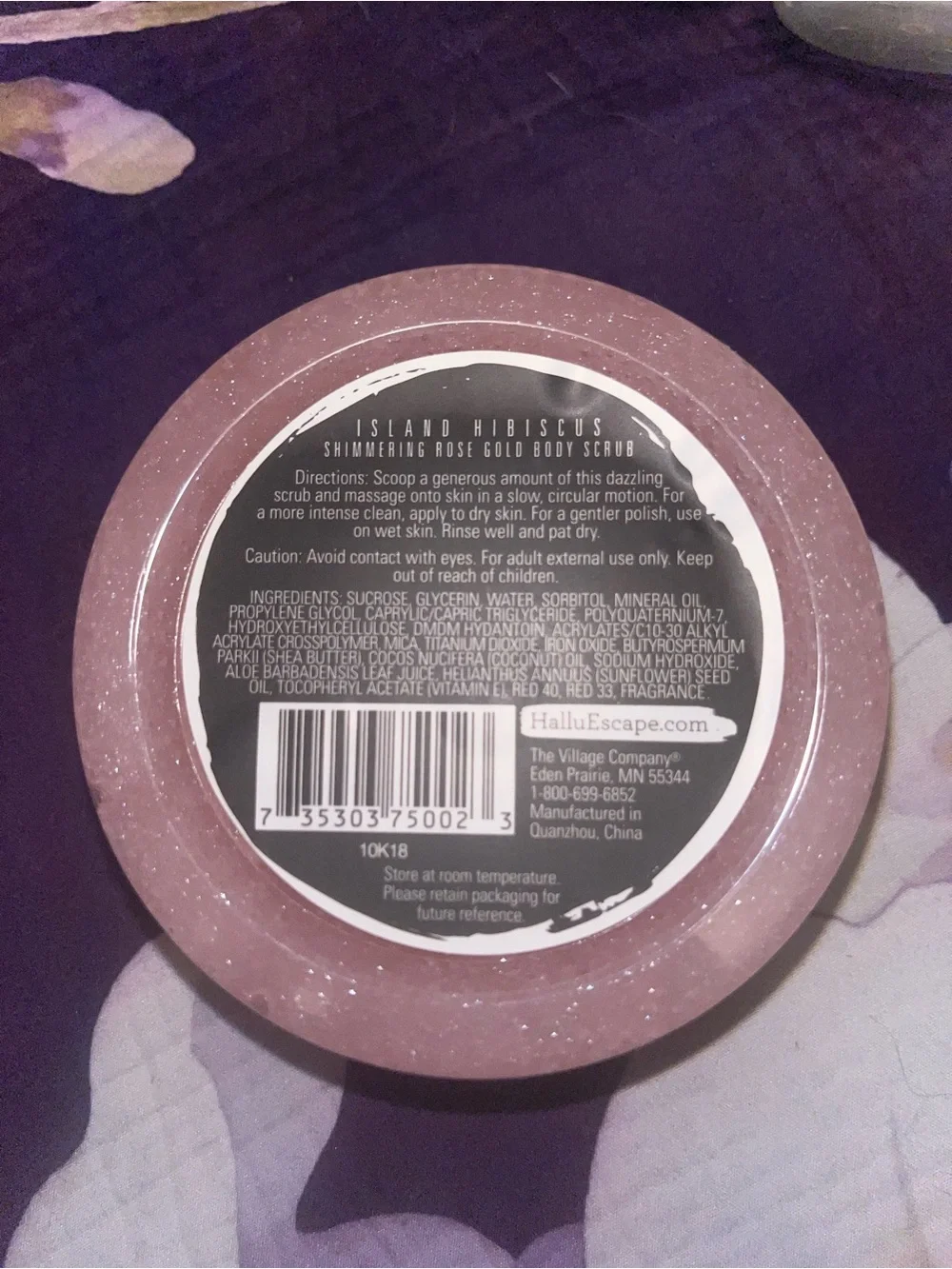 Hallu Fairy Pink Foam Lotion & Lunar moon Shimmer Body Care Set of 6